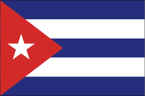 PAVILLON CUBA 20X30cm ETAMINE