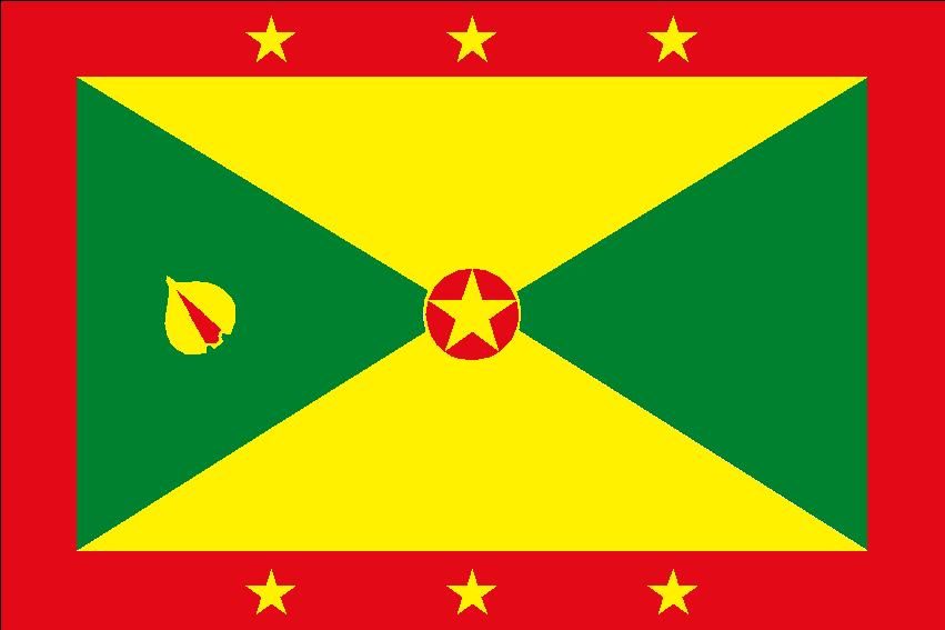 PAVILLON GRENADE 20X30cm ETAMINE