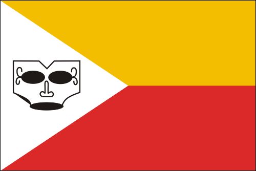 PAVILLON ILES MARQUISES 30X45cm ETAMINE