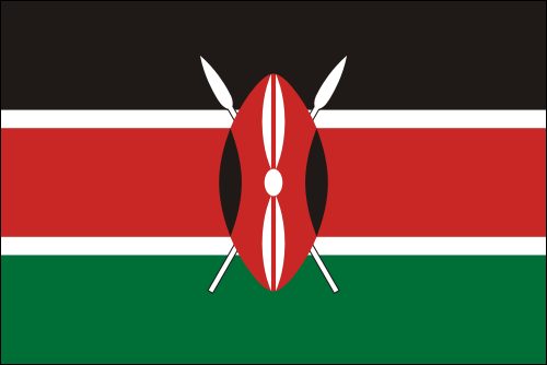 PAVILLON KENYA 20X30cm ETAMINE