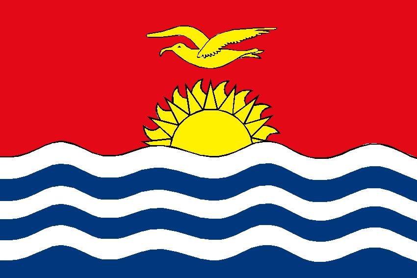 PAVILLON KIRIBATI 20X30cm ETAMINE