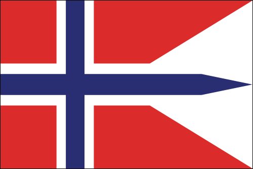 PAVILLON NORVEGE STATE FLAG 20X30cm ETAMINE