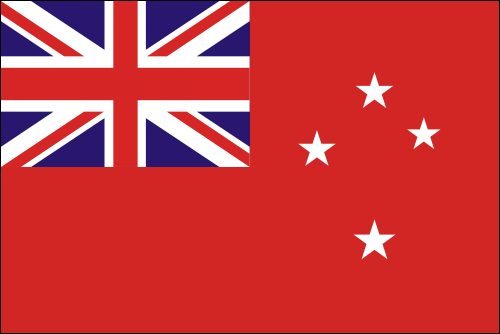 PAVILLON NEW ZEALAND CIVIL ENSIGN 20X30cm ETAMINE