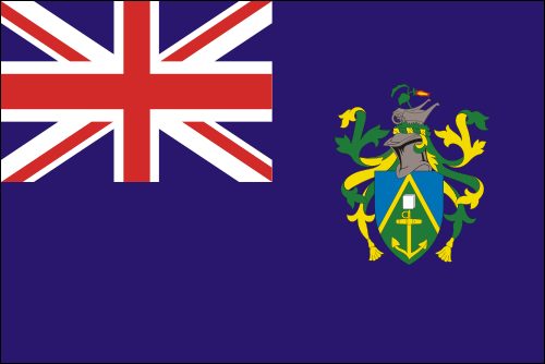 PAVILLON  PITCAIRN ISLANDS 20X30cm ETAMINE