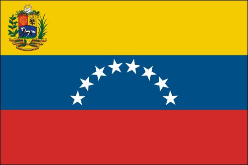 PAVILLON  VENEZUELA STATE FLAG 20X30cm ETAMINE