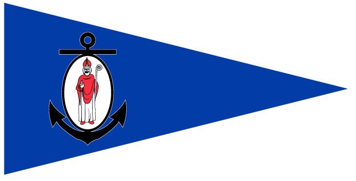 PAVILLON ST NICOLAS TRIANGULAIRE 30X60cm ETAMINE FANTAISIE