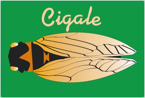 PAVILLON CIGALE 30X45 CM MAILLE FANTAISIE