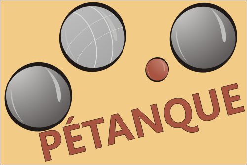 PAVILLON PETANQUE 30X45 CM MAILLE FANTAISIE