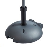 PIED DE PARASOL BETON GAINE PLASTIQUE 40 kg A ROULETTE - EXTERIEUR