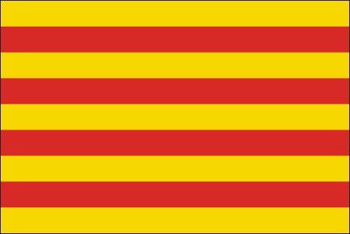 PAVILLON CATALOGNE 80x120cm MAILLE PROVINCE REGION