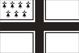 PAVILLON AMIRAUTE BRETAGNE 30x45cm SPECIAUX ETAMINE