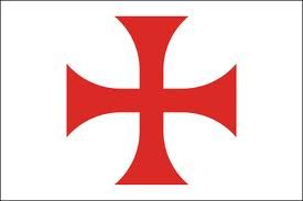 PAVILLON CROIX TEMPLIERS 30x45cm ETAMINE SPECIAUX