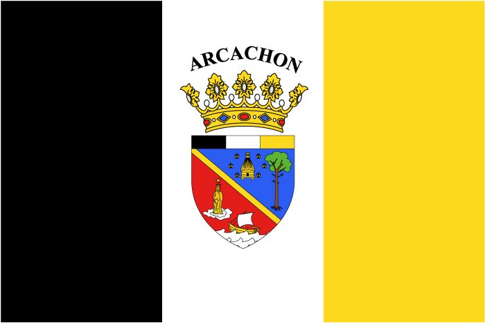 PAVILLON ARCACHON Grandes Armes 30x45cm ETAMINE VILLE