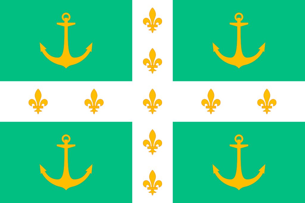 PAVILLON ROCHEFORT VERT 30x45cm ETAMINE VILLE