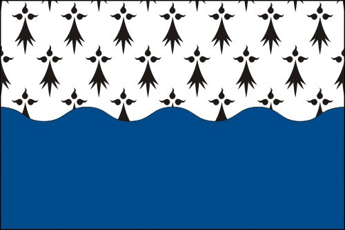 PAVILLON MORBIHAN 30x45cm ETAMINE DEPARTEMENT