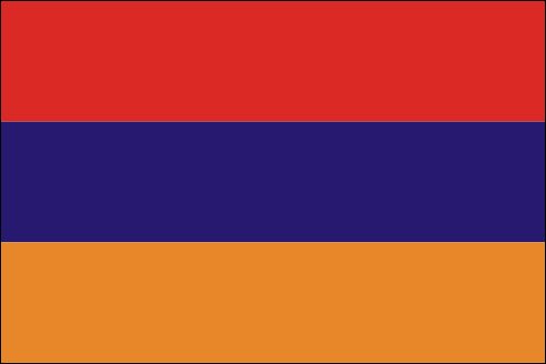 PAVILLON ARMENIE  20X30cm ETAMINE