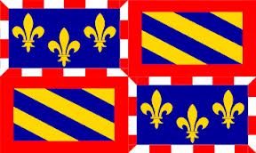 PAVILLON BOURGOGNE 30x45cm PROVINCE REGION ETAMINE