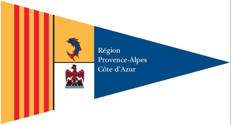 FLAMME PACA 30x60cm PAVILLON ETAMINE PROVINCE REGION