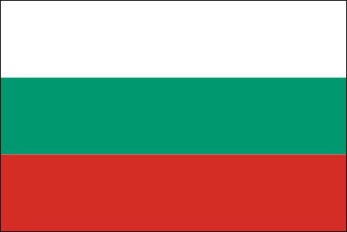 PAVILLON BULGARIE 20X30cm ETAMINE