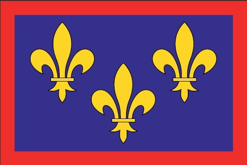 PAVILLON ANJOU 30x45cm ETAMINE PROVINCE REGION