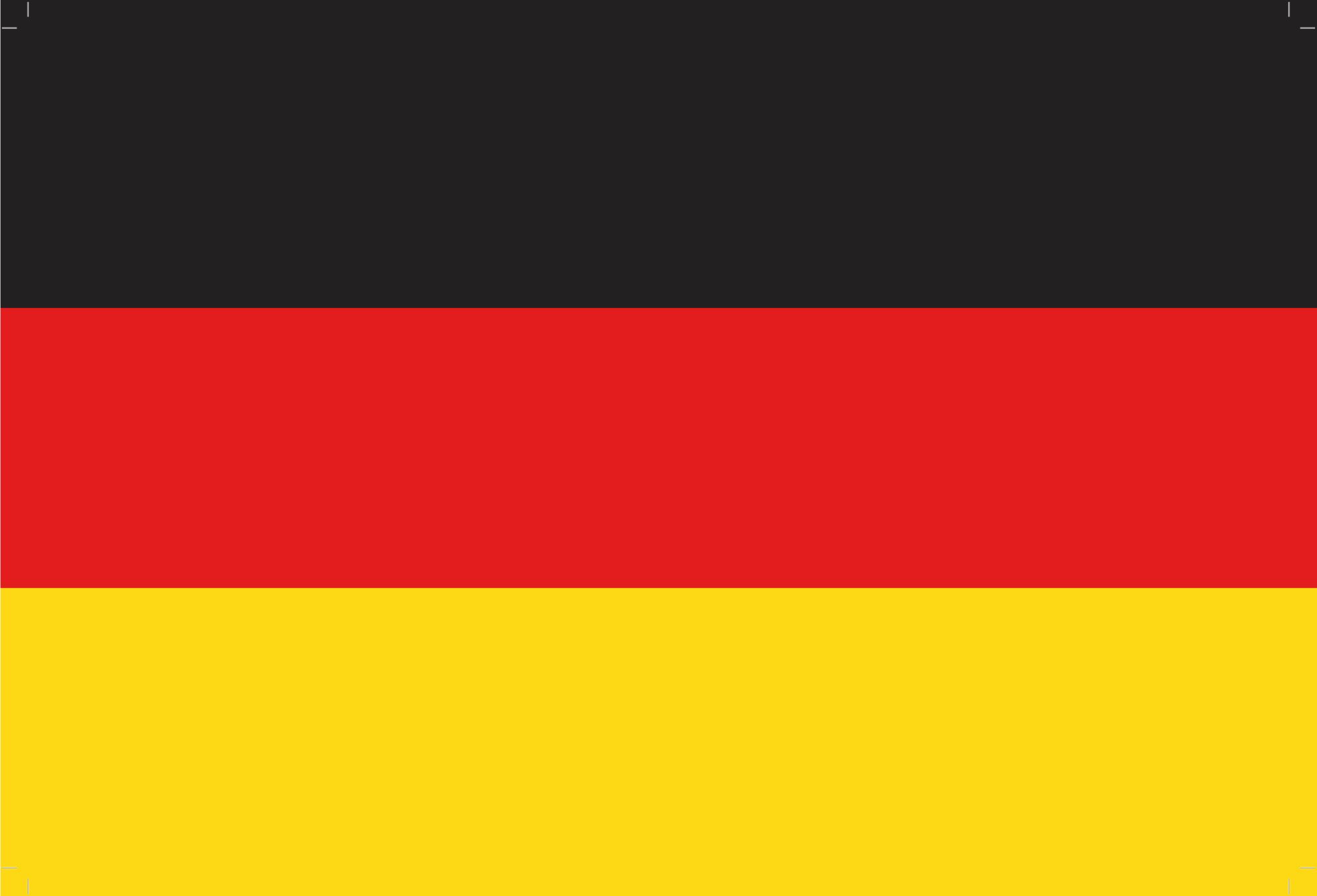 PAVILLON ALLEMAGNE 20X30cm ETAMINE