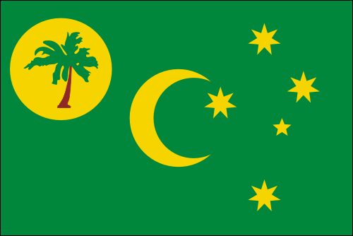 PAVILLON COCOS ISLANDS 20X30cm ETAMINE