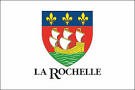 PAVILLON LA ROCHELLE BLASON + texte 70X100CM MAILLE VILLE