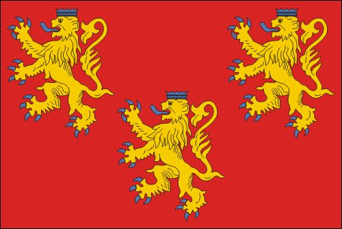 PAVILLON DORDOGNE/ PERIGORD 30x45cm PROVINCE REGION ETAMINE