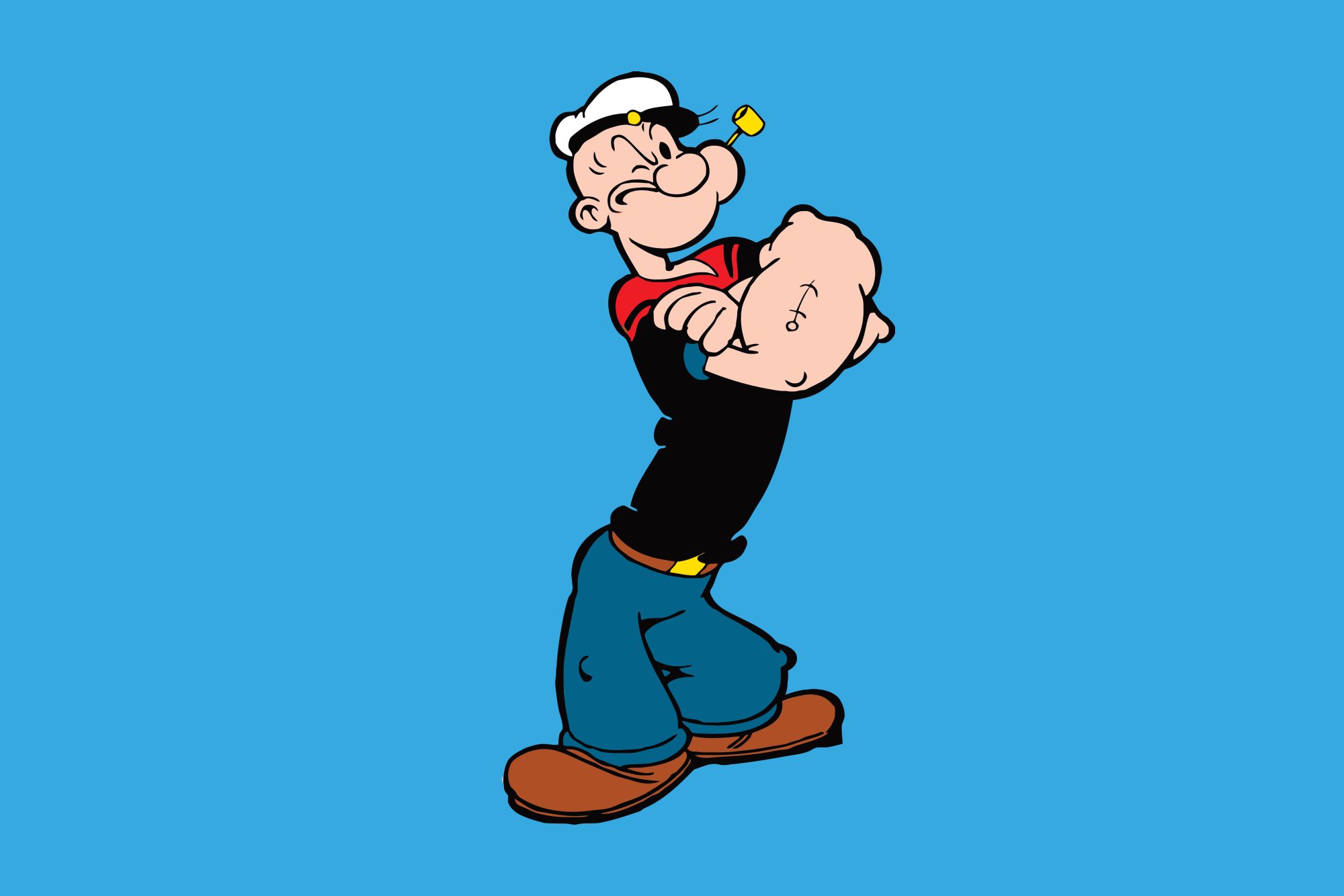 PAVILLON  POPEYE 30x45cm ETAMINE FANTAISIE