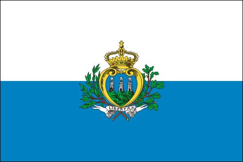 PAVILLON SAN MARINO 20X30cm ETAMINE