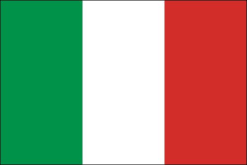 PAVILLON ITALIE 20X30cm ETAMINE