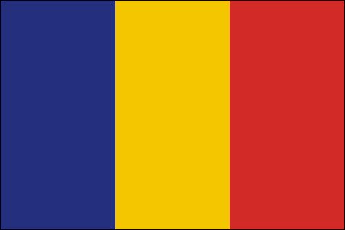 PAVILLON ROUMANIE 20X30cm ETAMINE