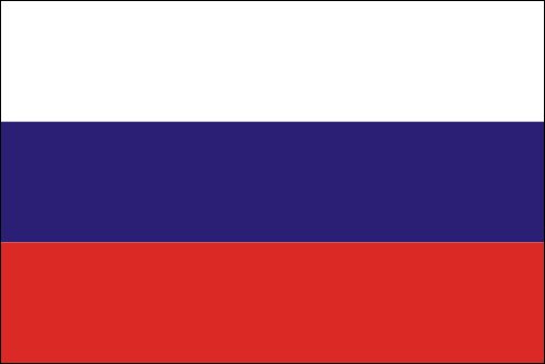 PAVILLON RUSSIE 20X30cm ETAMINE