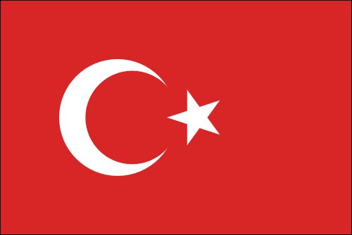 PAVILLON TURQUIE 20X30cm ETAMINE