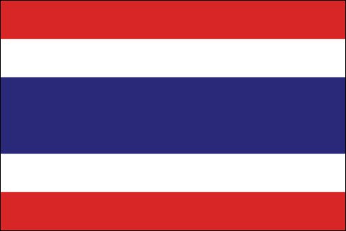 PAVILLON THAILAND 20X30cm ETAMINE