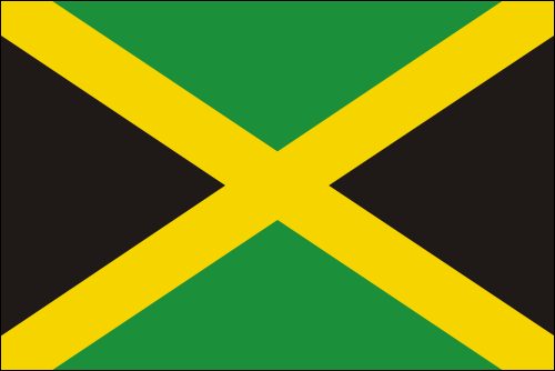 PAVILLON JAMAIQUE 20X30cm ETAMINE