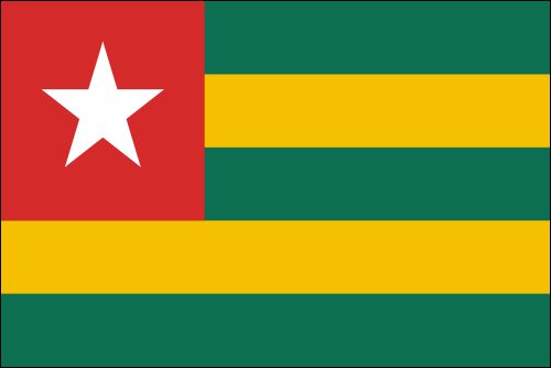 PAVILLON TOGO 20X30cm ETAMINE