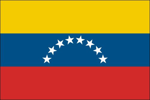 PAVILLON VENEZUELA 20X30cm ETAMINE